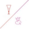 Логотип телеграм канала @drinkmall — Queen & Rumochnaya