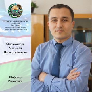 Telegram kanalining logotibi drmirziyod — Doktor Mirziyod Mirhamidov