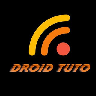 Logo of telegram channel droid_tuto — DROID TUTO™