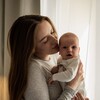 Telegram channel momdi & baby Mark logo