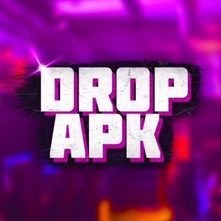 Логотип телеграм канала @dropapkgames — DROP APK - лучшие игры и приложения
