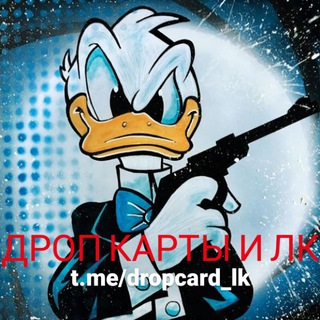 Логотип телеграм канала @dropcard_lk — ДРОП КАРТЫ И ЛК
