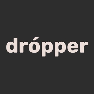 Логотип телеграм -каналу dropperone — drópper | все про дропшиппінг