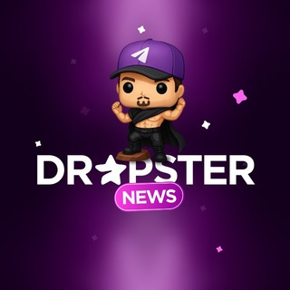 Логотип телеграм канала @dropster_news — Dropster News