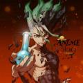 Telegram channel Dr. Stone logo