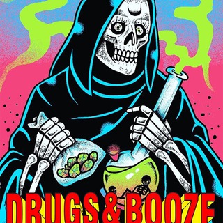 Telegram channel DRUGS & BOOZE logo