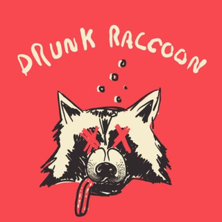 Логотип телеграм -каналу drunk_raccoon_gang — Drunk raccoon gang