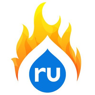 Логотип телеграм канала @drupalru — Drupal на русском