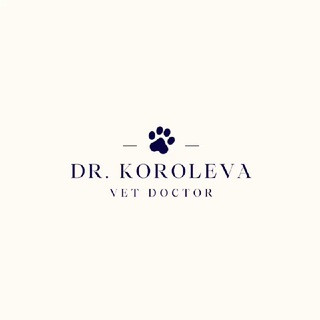 Логотип телеграм канала @drvetkoroleva — Dr. Koroleva 🐾