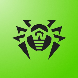 Логотип телеграм канала @drweb_antivirus — Антивирус Dr.Web