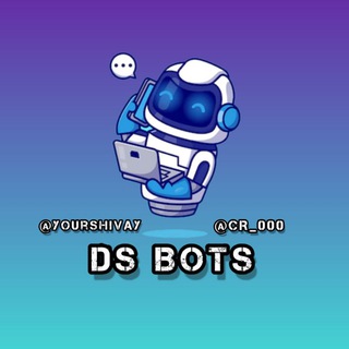 Logo saluran telegram ds_bots — 𝗗𝗦 𝗕𝗢𝗧𝗦