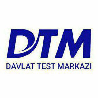 Telegram kanalining logotibi dtm_blok_testlar — Tushganlari 2023