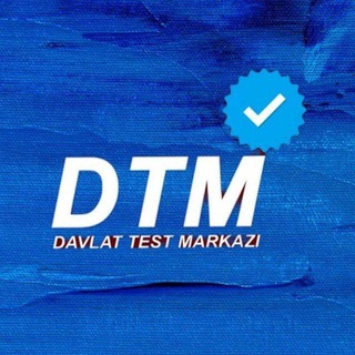 Telegram kanalining logotibi dtmrasmiy — Bilim va malakalarni baholash agentligi