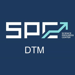 Logo of telegram channel dtmspc — Science Progress Center (DTM)