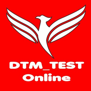Telegram kanalining logotibi dtmtest_onlayn — DTM test_online | Uyda qoling!!!