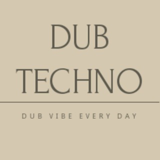 Логотип телеграм -каналу dubdubdub — Dub Techno Space