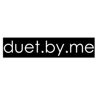 Логотип телеграм канала @duetbyme — DUET.BY.ME