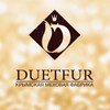 Логотип телеграм канала @duetfur1 — DUETFUR КРЫМСКАЯ МЕХОВАЯ ФАБРИКА "ДУЭТ", Алушта