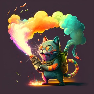 Логотип телеграм -каналу dum_koromuslom — 💨 Дим Коромислом 😽💨
