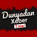 Logo saluran telegram dunyadanxeberle — ️Dunyadan Xeberle