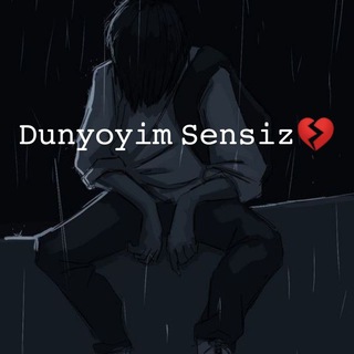Telegram kanalining logotibi dunyoyim_sensiz — ᗪᑌᑎYOYIᗰ SEᑎSIZ💔🖤🔒