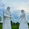Логотип телеграм канала @dushaavdushu — ДУША В ДУШУ 🤍🕊️