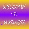 Логотип телеграм канала @dustartup — WELCOME TO BUSINESS