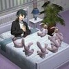 Логотип телеграм канала @dusty_glow — помятая коробка с пылью