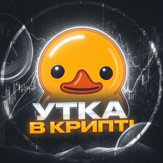 Логотип телеграм -каналу duuck_official — 🐤Утка в крипті?