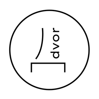 Логотип телеграм канала @dvordesign — Dvor
