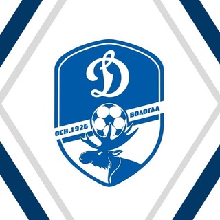 Логотип телеграм канала @dynamovologda — ФК «Динамо» Вологда