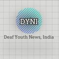 Logo saluran telegram dynindia — Deaf Youth News, India