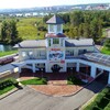 Логотип телеграм канала @dzdirk38 — Восточно-Сибирская детская железная дорога