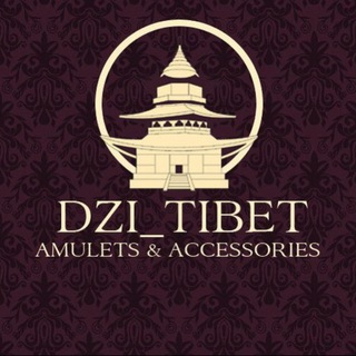 Логотип телеграм канала @dzi_tibet — Магазин бусин Дзи