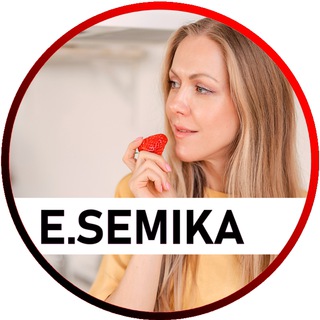 Логотип телеграм канала @e_semika — СЪЕДОБНЫЙ НАУЧПОП