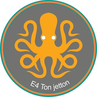 Логотип телеграм канала @e4jetton_official — E4jetton_official