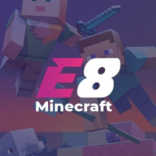 Логотип телеграм канала @e8minecraft — E8 Mine Channel