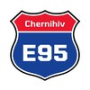 Логотип телеграм -каналу e95auto_che — E 95 Chernihiv Auto