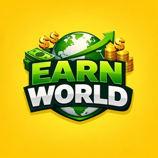 Logo of telegram channel earn_world1 — EARN WORLD 🌎