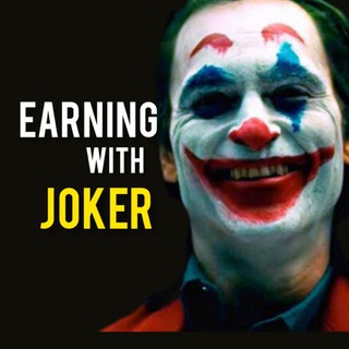 Логотип телеграм канала @earning_with_joker — Earning with JOKER🃏