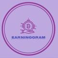 Logo saluran telegram earninggramofficial — EarningGram