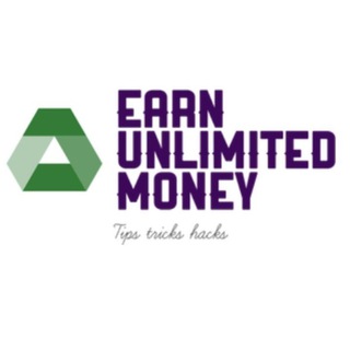 Logo of telegram channel earningunlimitedtricks1 — Money eaning