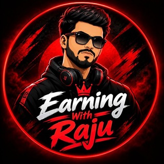 Логотип телеграм канала @earningwith_raju — Earning with Raju