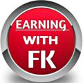 Logo saluran telegram earningwithfk — Earning With Fk (Official)