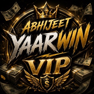टेलीग्राम चैनल का लोगो earnwith_abhijeet — Abhijeet YaarWin VIP 💸