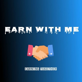 Logotipo do canal de telegrama earnwithme_11 - Earn With Me (Earning Together)