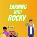 Telegram kanalining logotibi earnwithrockyrox — Earning with Rocky 🇮🇳