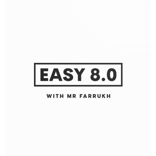 Telegram channel EASY 8.0 | IELTS PREP logo