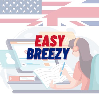 Логотип телеграм канала @easybreezyenglishh — Easy Breezy English