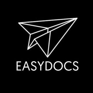 Логотип телеграм -каналу easydocs_ua — Листи від адвоката